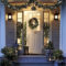 Cozy Outdoor Christmas Decoration Ideas 43