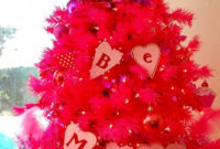 Cute Pink Christmas Tree Decoration Ideas You Will Totally Love 07