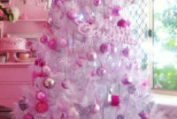 Cute Pink Christmas Tree Decoration Ideas You Will Totally Love 37