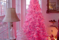 Cute Pink Christmas Tree Decoration Ideas You Will Totally Love 51