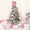 Cute Pink Christmas Tree Decoration Ideas You Will Totally Love 53