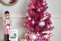 Cute Pink Christmas Tree Decoration Ideas You Will Totally Love 54