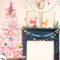 Cute Pink Christmas Tree Decoration Ideas You Will Totally Love 56