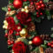 Excellent Christmas Wearth Decoration For Your Door 47