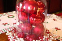 Eye Catching Kitchen Table Christmas Decoration Ideas 11
