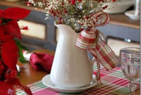 Eye Catching Kitchen Table Christmas Decoration Ideas 12