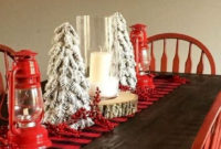 Eye Catching Kitchen Table Christmas Decoration Ideas 21