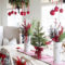 Eye Catching Kitchen Table Christmas Decoration Ideas 27