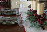 Eye Catching Kitchen Table Christmas Decoration Ideas 35