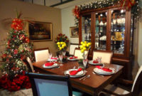 Eye Catching Kitchen Table Christmas Decoration Ideas 40