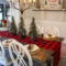 Eye Catching Kitchen Table Christmas Decoration Ideas 42