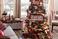 Gorgeous Farmhouse Christmas Tree Decoration Ideas 09