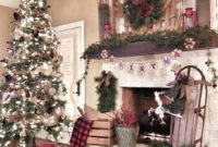 Gorgeous Farmhouse Christmas Tree Decoration Ideas 50