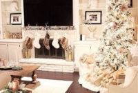 Inspiring Christmas Decoration Ideas For Your Living Room 05