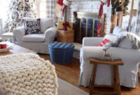 Inspiring Christmas Decoration Ideas For Your Living Room 35