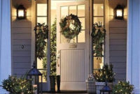 Marvelous Christmas Entryway Decoration Ideas 03