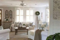 Popular Winter Living Room Design For Inspiration 46