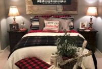 Pretty Christmas Decoration Ideas For Your Bedroom 28
