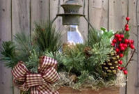 Rustic Farmhouse Christmas Decoration Ideas 17