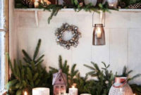 Rustic Farmhouse Christmas Decoration Ideas 47