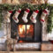Smart Fireplace Christmas Decoration Ideas 04