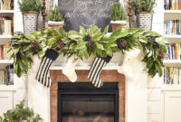 Smart Fireplace Christmas Decoration Ideas 10