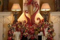 Smart Fireplace Christmas Decoration Ideas 24