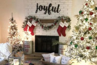 Smart Fireplace Christmas Decoration Ideas 38