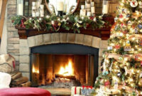Smart Fireplace Christmas Decoration Ideas 39