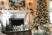 Smart Fireplace Christmas Decoration Ideas 42