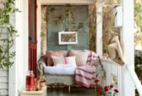 Elegant Front Porch Valentines Day Decor Ideas 01