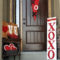 Elegant Front Porch Valentines Day Decor Ideas 30