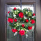 Elegant Front Porch Valentines Day Decor Ideas 56