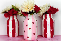 Fabulous Valentines Day Mason Jar Decor Ideas 32