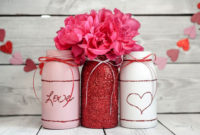 Fabulous Valentines Day Mason Jar Decor Ideas 54