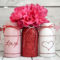 Fabulous Valentines Day Mason Jar Decor Ideas 54