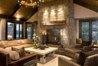 Gorgeous Winter Family Room Design Ideas 32