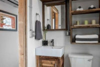 Simple But Modern Bathroom Storage Design Ideas 11