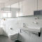 Simple But Modern Bathroom Storage Design Ideas 32
