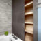 Simple But Modern Bathroom Storage Design Ideas 45