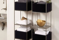Simple But Modern Bathroom Storage Design Ideas 50