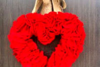 Wonderful DIY Valentines Wreath Decor Ides 25