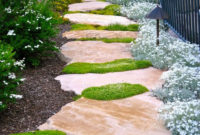 Best DIY Garden Path Designs You Can Bulid To Complete Your Gardens 09