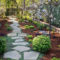Best DIY Garden Path Designs You Can Bulid To Complete Your Gardens 18