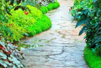 Best DIY Garden Path Designs You Can Bulid To Complete Your Gardens 20