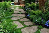 Best DIY Garden Path Designs You Can Bulid To Complete Your Gardens 22