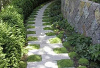 Best DIY Garden Path Designs You Can Bulid To Complete Your Gardens 24