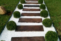 Best DIY Garden Path Designs You Can Bulid To Complete Your Gardens 47