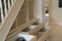 Genius Storage Ideas For Under Stairs 53