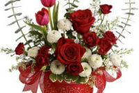Stunning Valentine Floral Arrangements Ideas 50